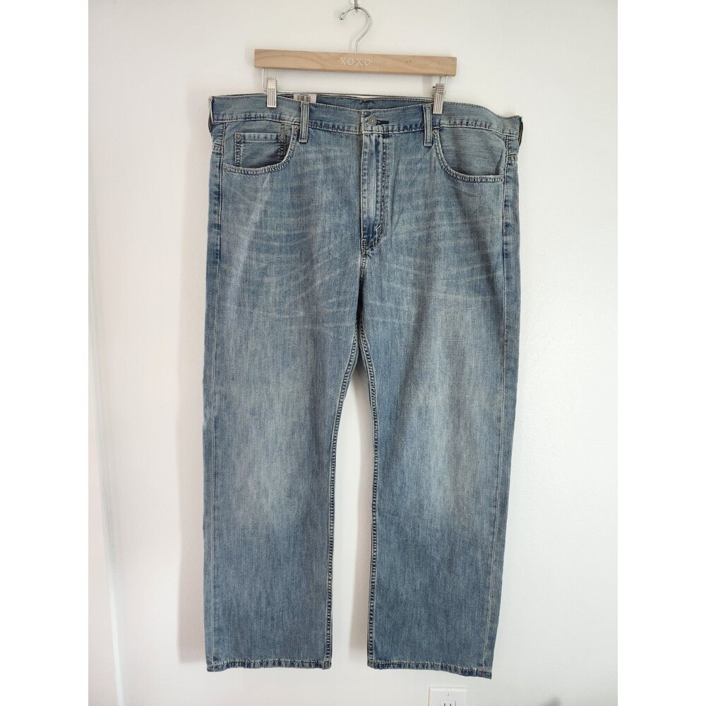 Levi's 569 Jeans Men's Sz 40x32 Straight Leg Relaxed Fit Vintage Distressed Wash